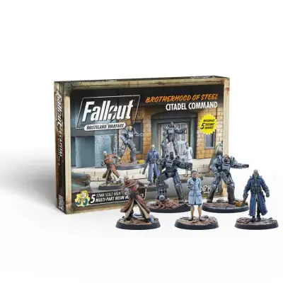 Figurine fallout ww brotherhood of steel citadel command